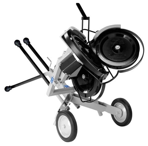 Hack Attack 3 Wheel Pitching Machine portable wheels