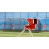 Heater Combo Pitching Machine & Xtender 24' Batting Cage