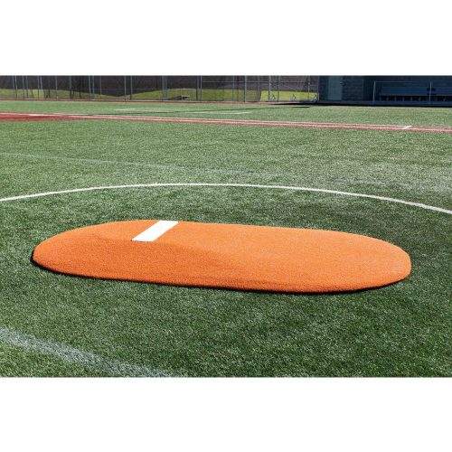 PortoLite 6" Full-Size Youth League Portable Pitching Mound clay turf side view