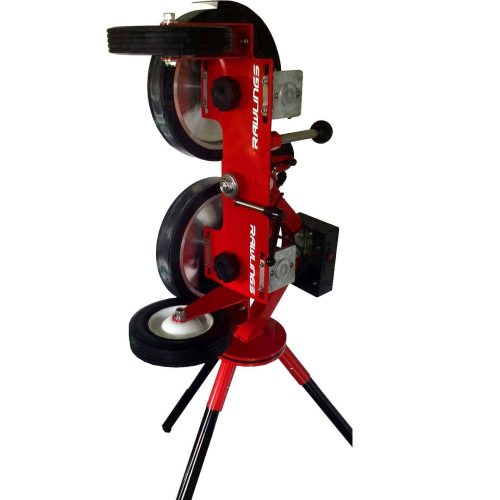 Rawlings Pro Line 2 Wheel Pitching Machine side angle view