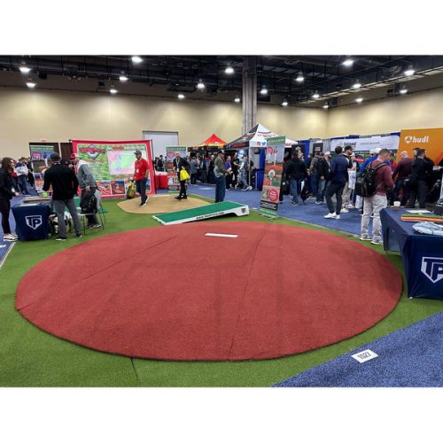 True Pitch 318-G NCAA Portable Pitching Mound Front Full View