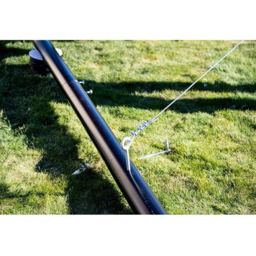 iron horse commercial batting cage system brace andline setup