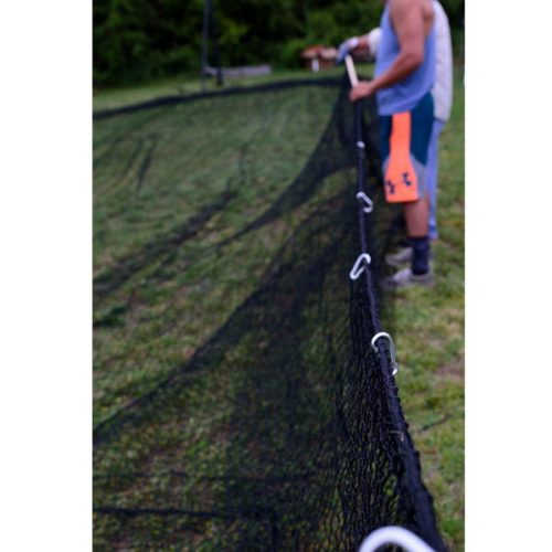 iron horse commercial batting cage system net setup