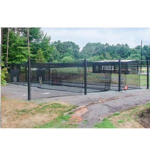 mastodon commercial batting cage system multiple cage set up