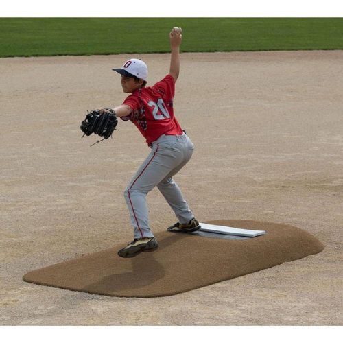 pitch pro 465 6 inch portable pitching moun for baseball with player