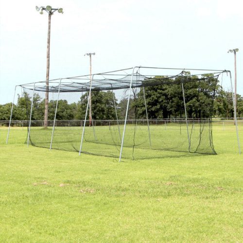 Slugger's Sanctuary Complete Backyard Batting Cage 30' - 70' 40' x 12' x 10'