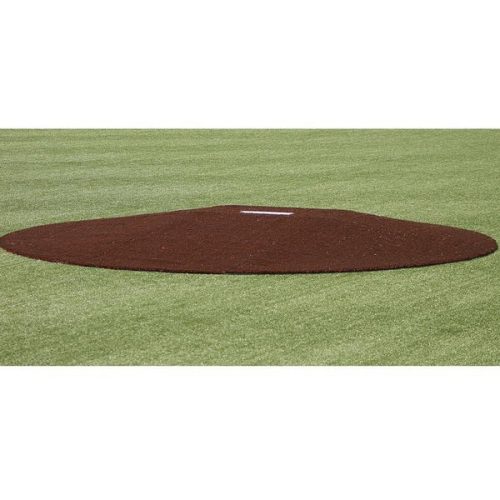 the adult mound 10 inch full size portable pitching mound brown