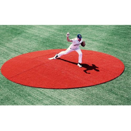 the adult mound 10 inch full size portable pitching mound with player