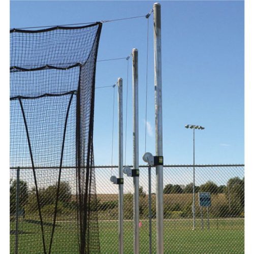 tuff frame elite commercial batting cage close up view