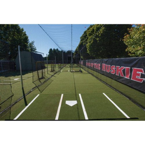 tuff frame pro outdoor batting cage inside view